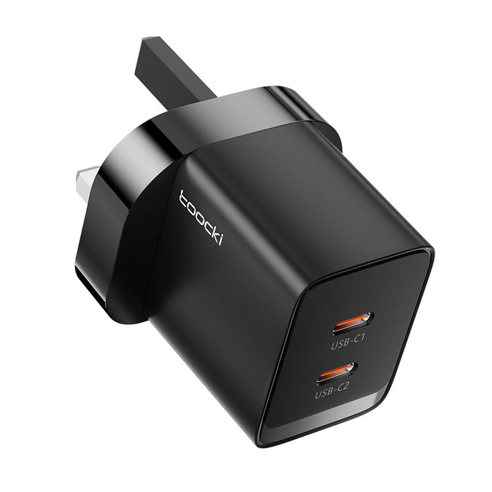 TOOCKI P040AE10A2C0 PD 40W GaN Wall Charger Dual Type-C Phone Fast Charging Adapter TOOCKI P040AE10A2C0 PD 40W GaN Wall Charger Dual Type-C Phone Fast Charging Adapter